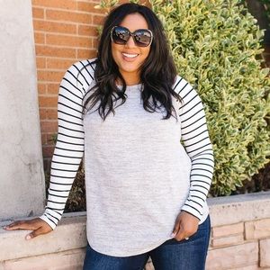 Throw And Go Raglan Long-Sleeved Tee